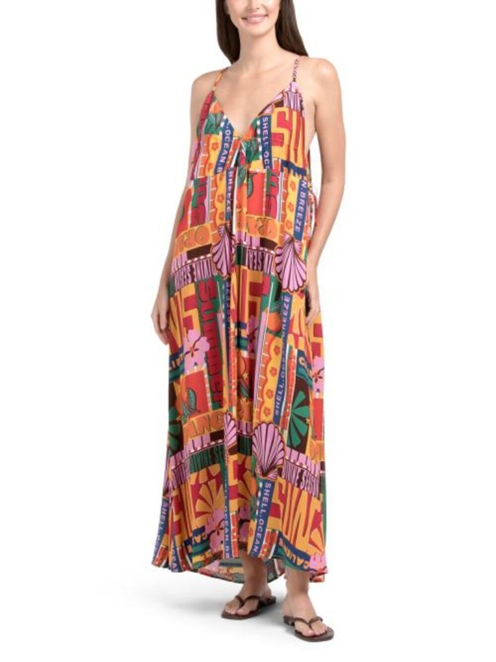 LABEL OF LOVE Cutout Front Sun Summer Dress